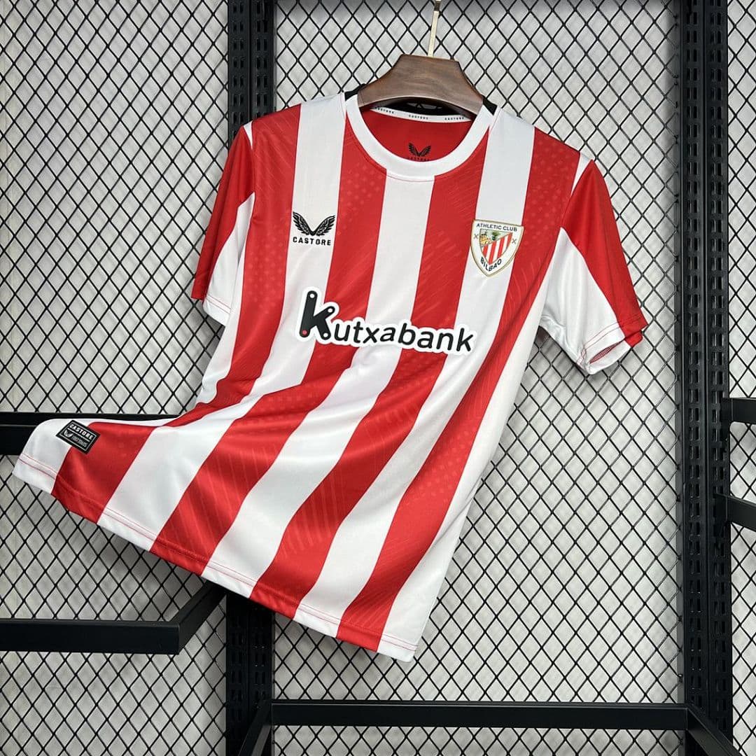 Athletic Bilbao 2024-2025 Maillot Domicile miniature 8