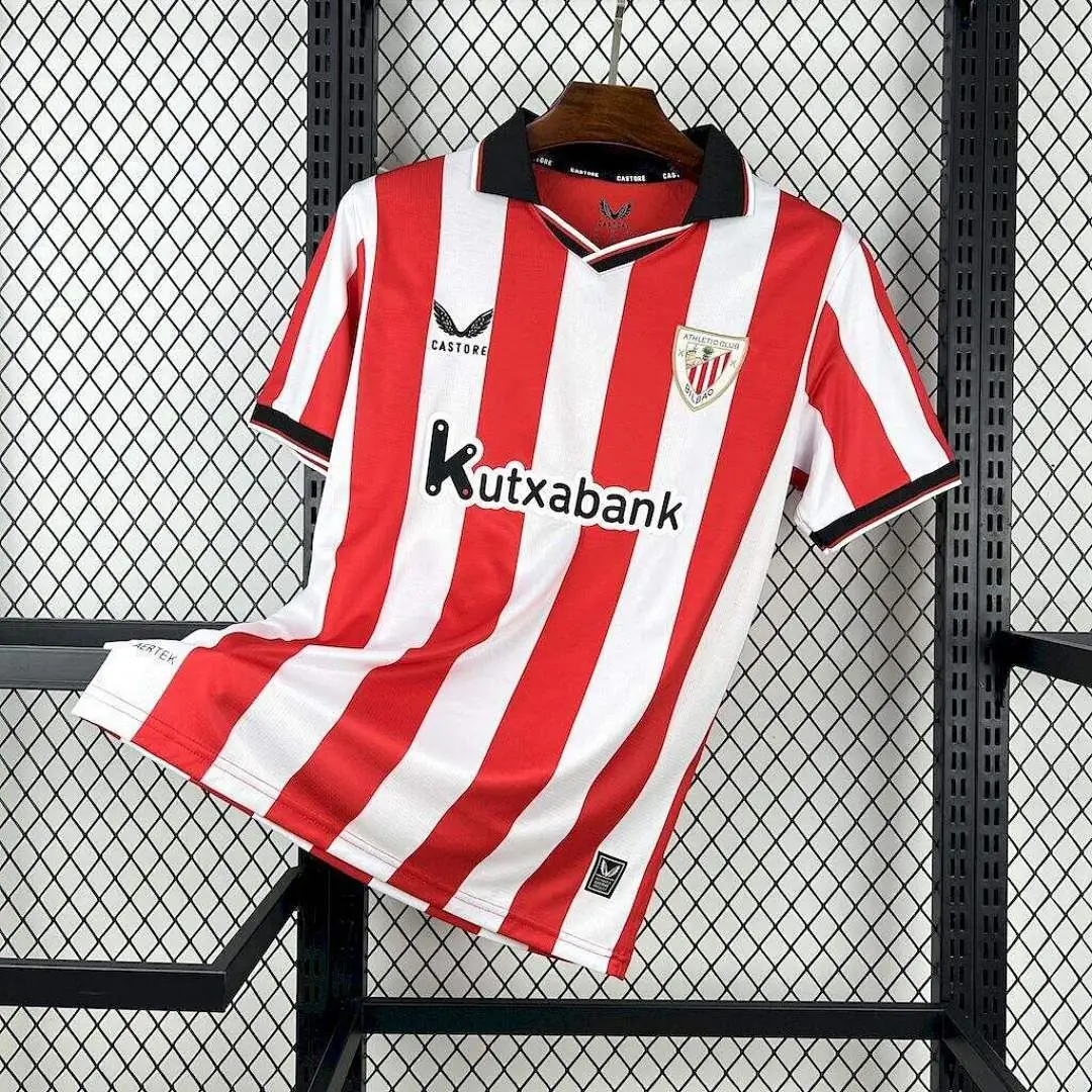 Athletic Bilbao 2025-2026 Maillot Domicile
