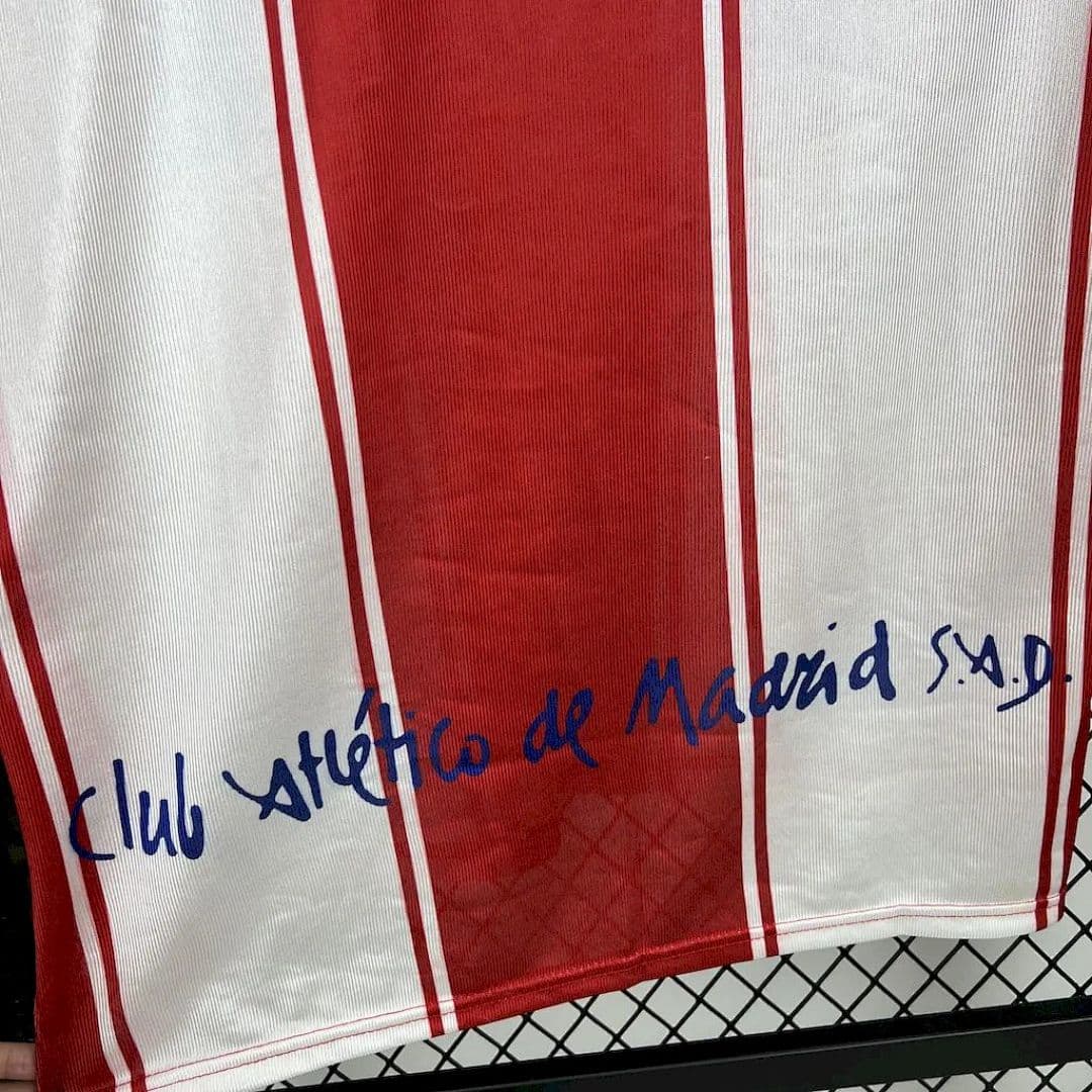 Atletico Madrid Maillot Domicile Retro miniature 8