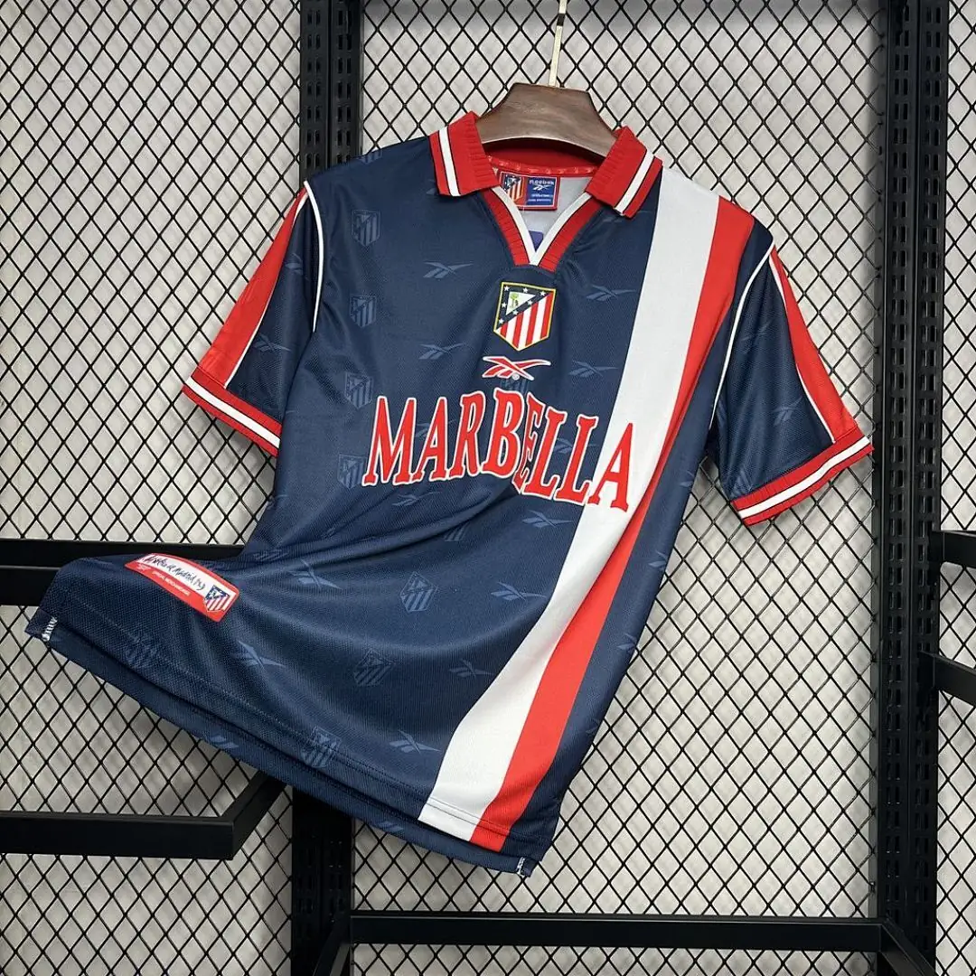 Atletico Madrid Maillot Extérieur Retro
