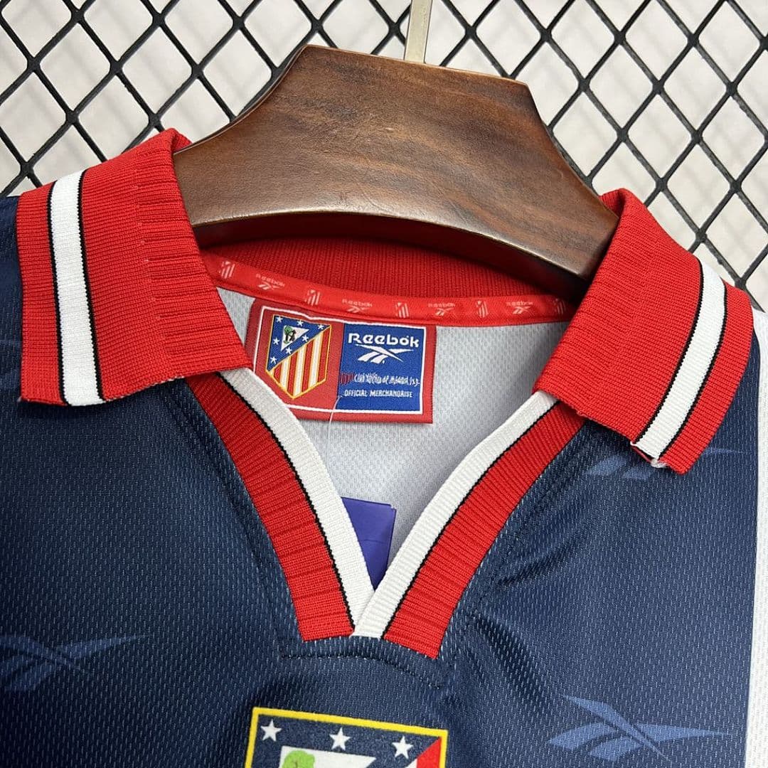Atletico Madrid Maillot Extérieur Retro miniature 3