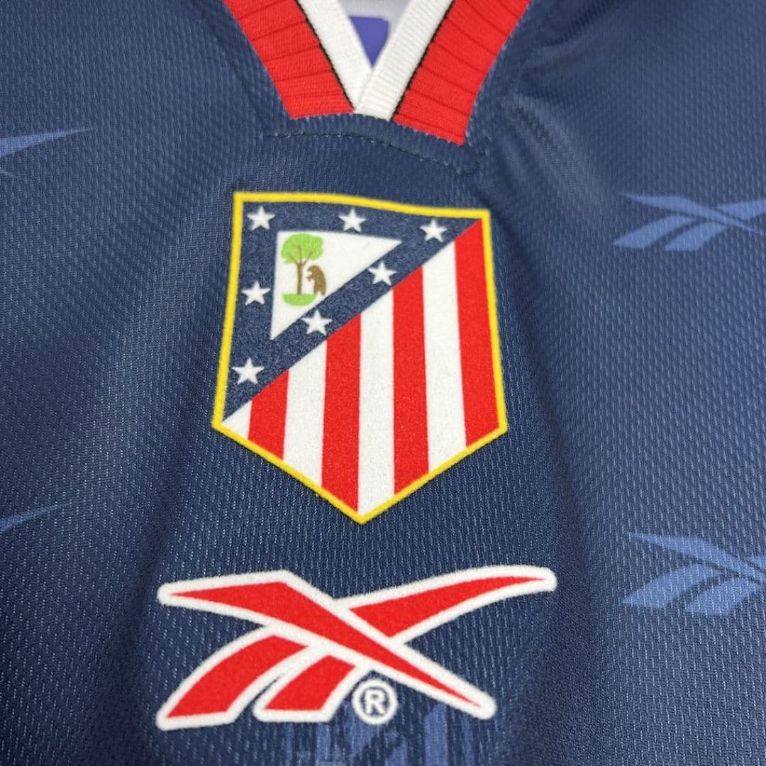 Atletico Madrid Maillot Extérieur Retro miniature 4