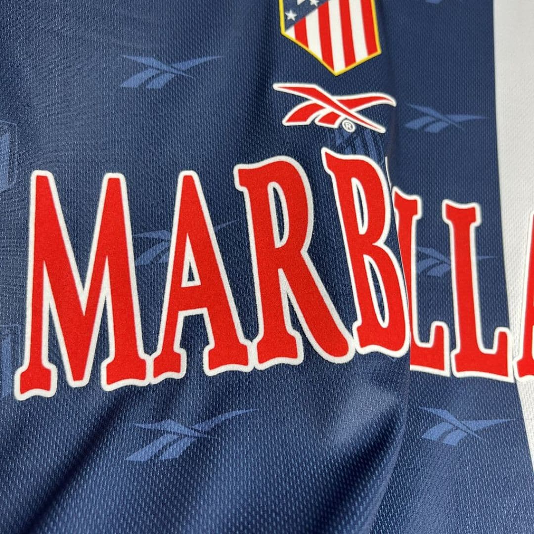 Atletico Madrid Maillot Extérieur Retro miniature 5