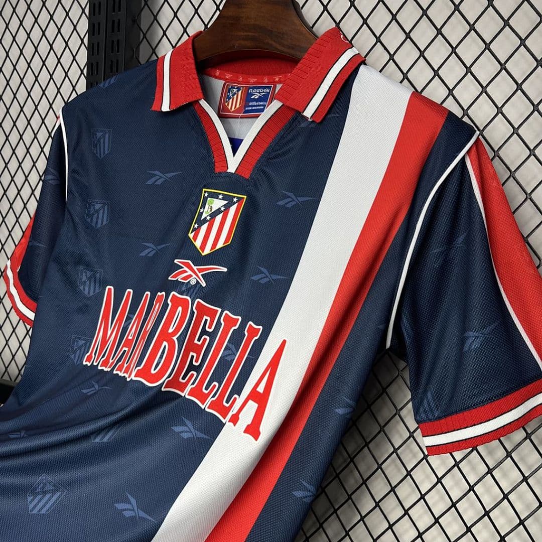 Atletico Madrid Maillot Extérieur Retro miniature 7