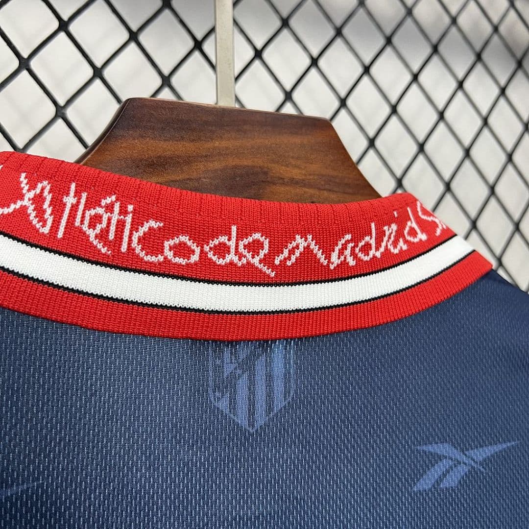 Atletico Madrid Maillot Extérieur Retro miniature 8