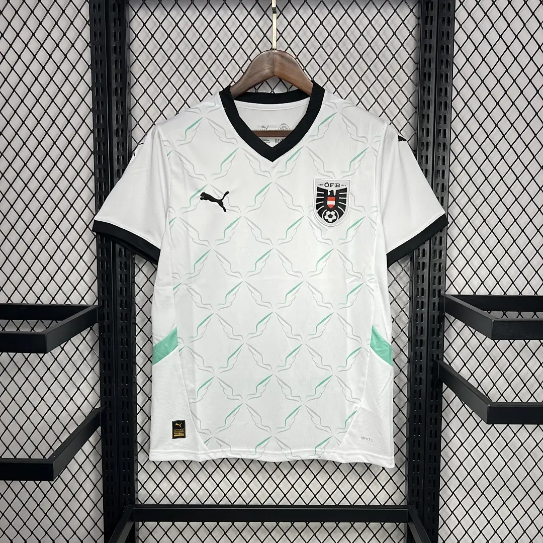 Austria 2024-2025 Euro Maillot Extérieur miniature 2