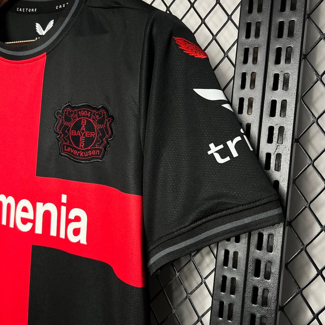 Bayer Leverkusen 2023-2024 Maillot Domicile miniature 3