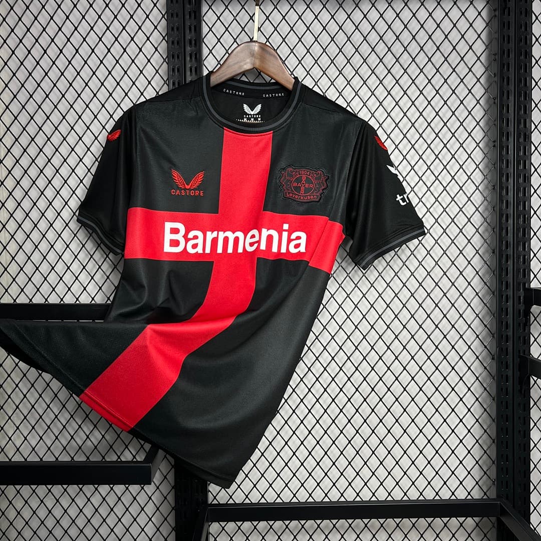 Bayer Leverkusen 2023-2024 Maillot Domicile miniature 4