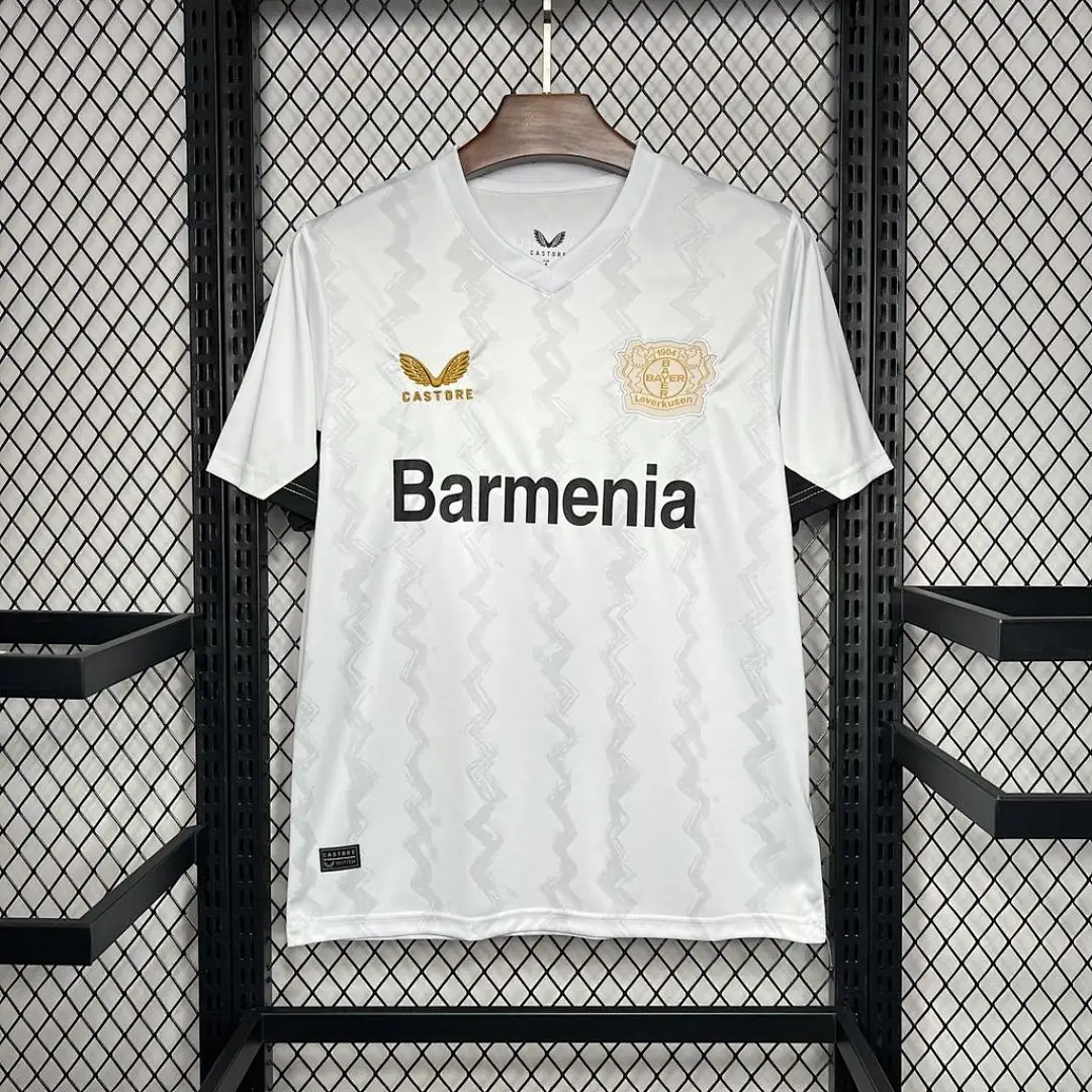 Bayer Leverkusen 2024-2025 Maillot Extérieur miniature 2
