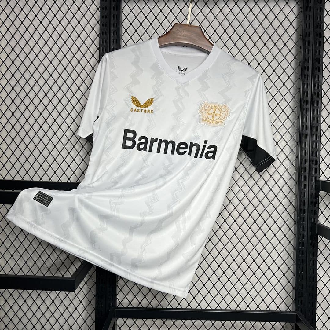 Bayer Leverkusen 2024-2025 Maillot Extérieur miniature 6