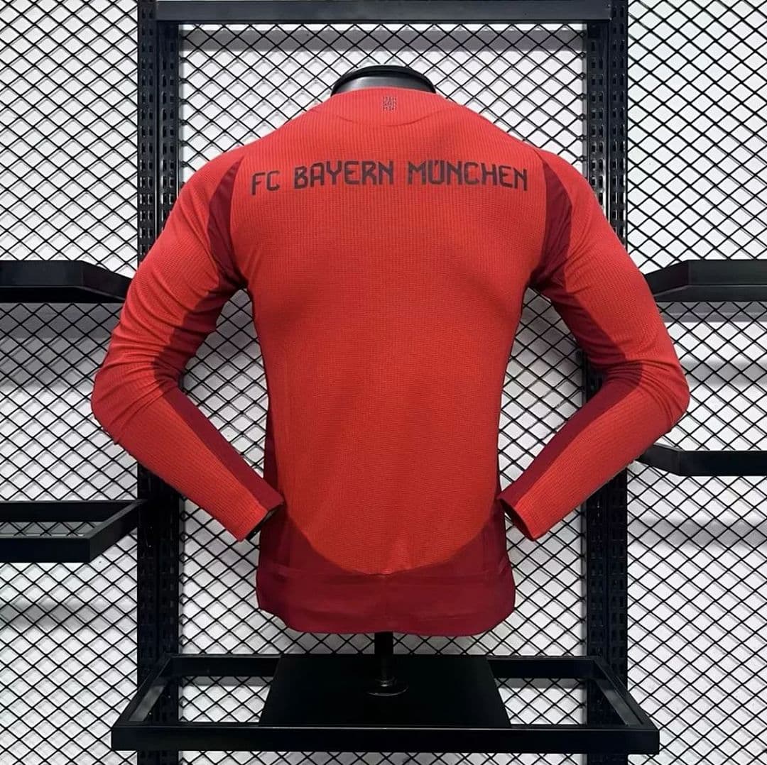 Bayern Munich Maillot Domicile Manches Longues miniature 3