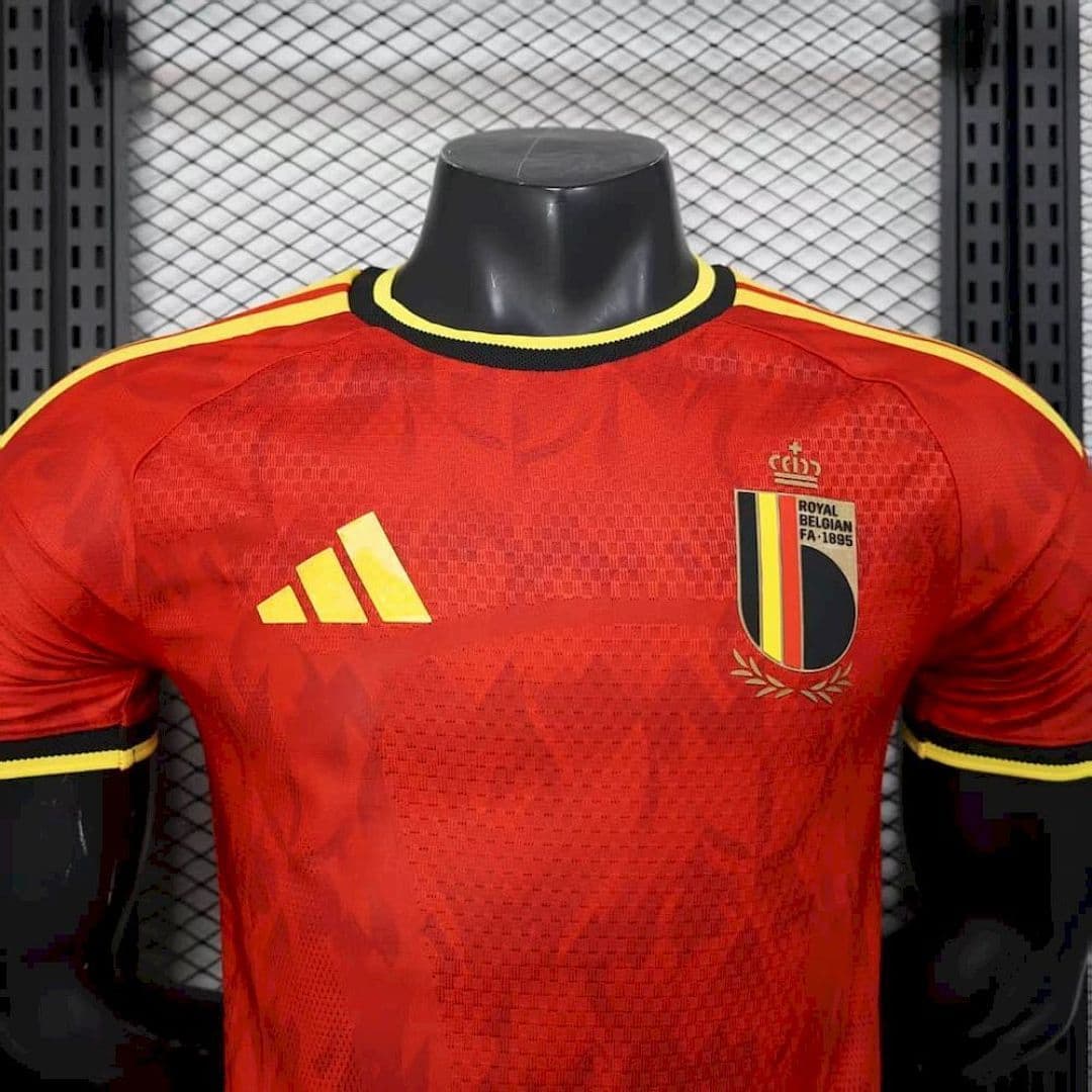 Belgique Maillot Domicile Version Joueur 2026 miniature 8