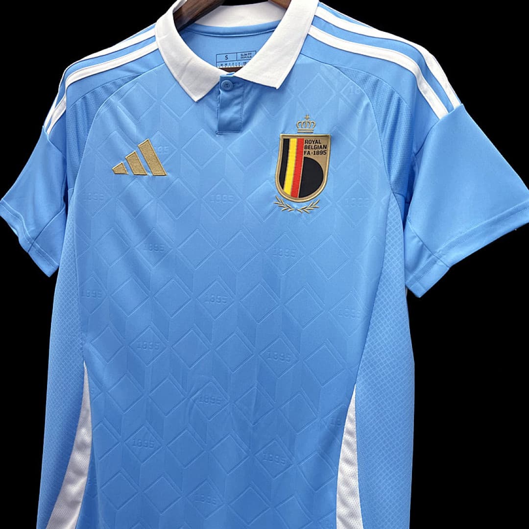 Belgique Maillot Extérieur miniature 4