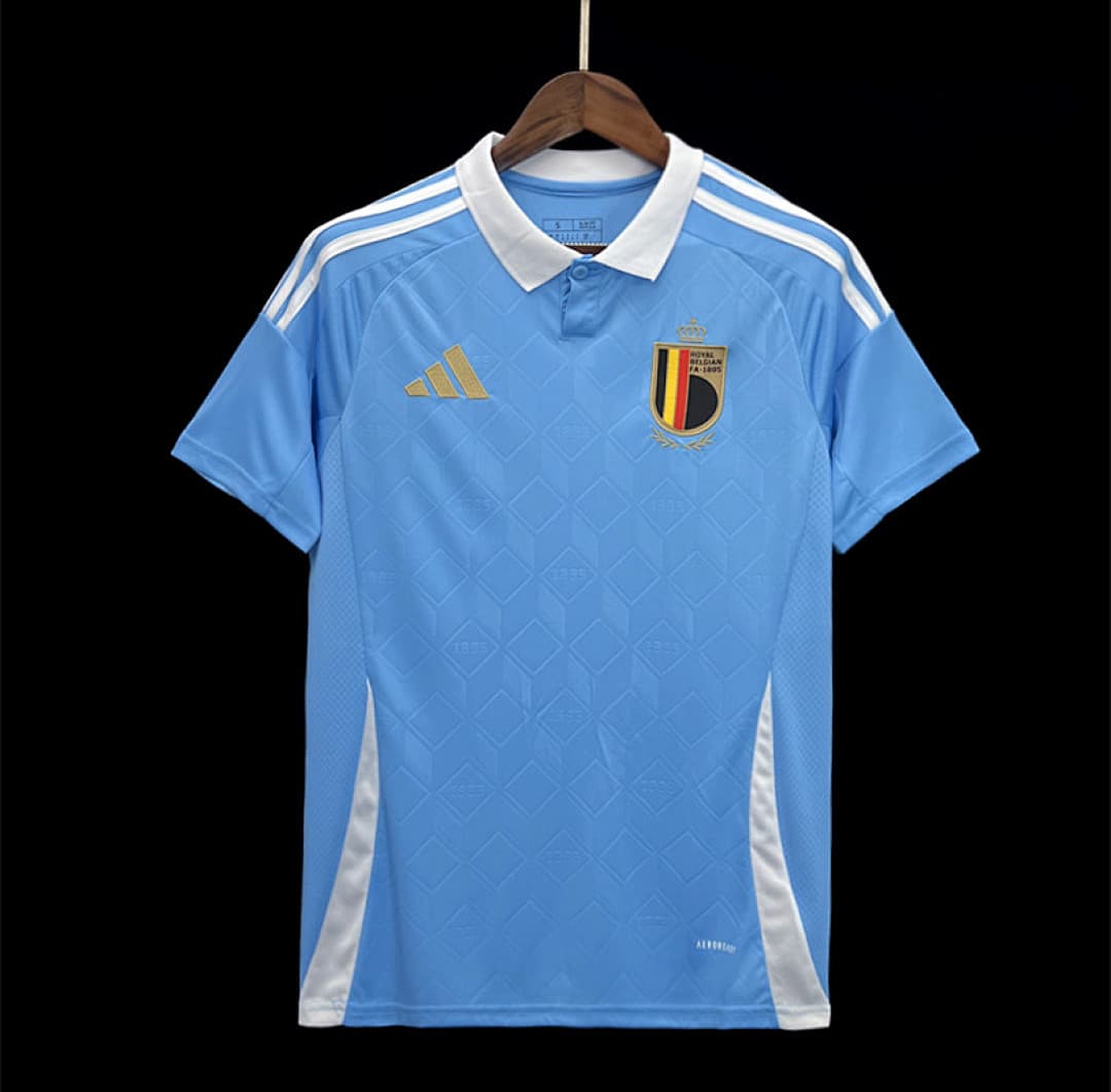 Belgique Maillot Extérieur miniature 8