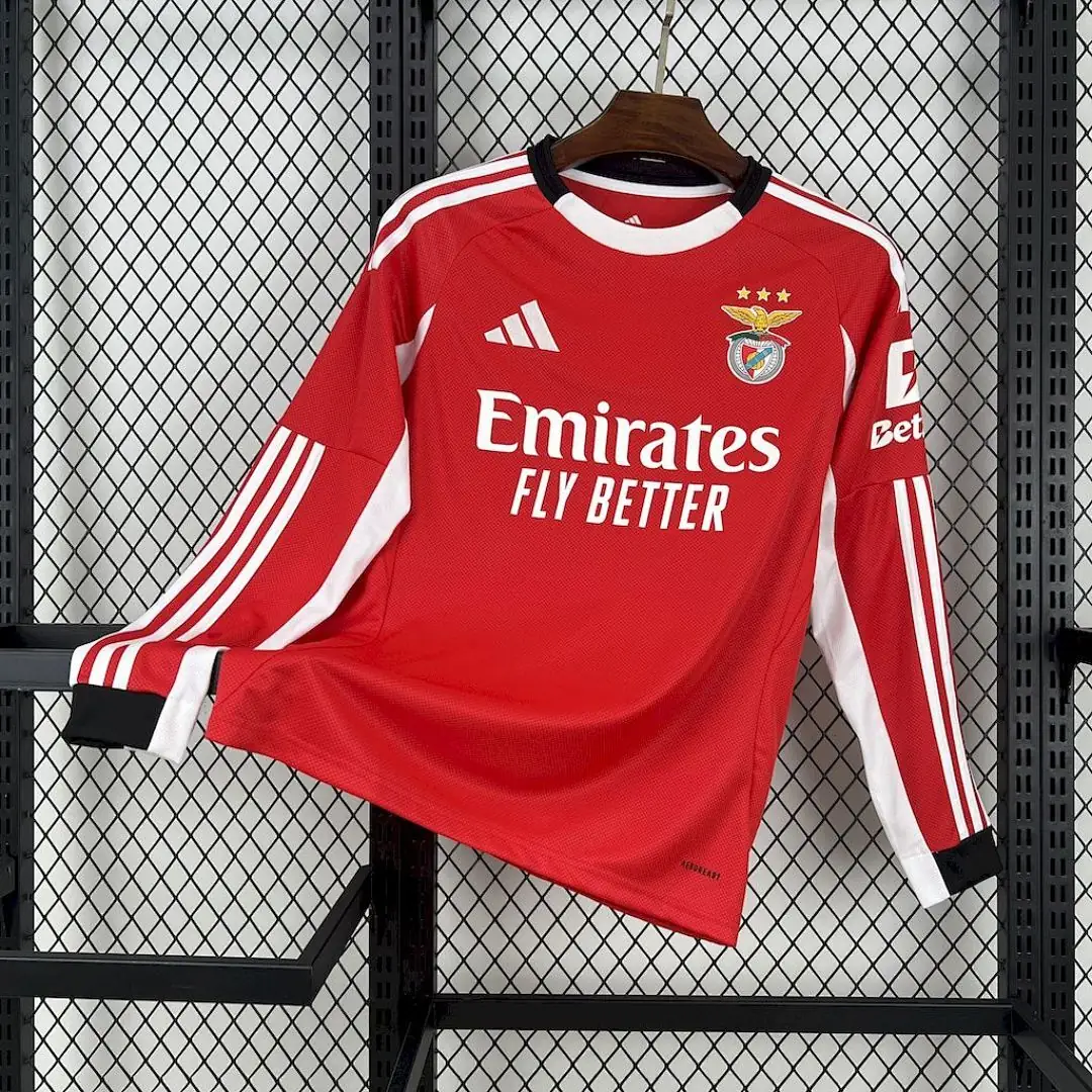 Benfica Maillot Domicile Manches Longues