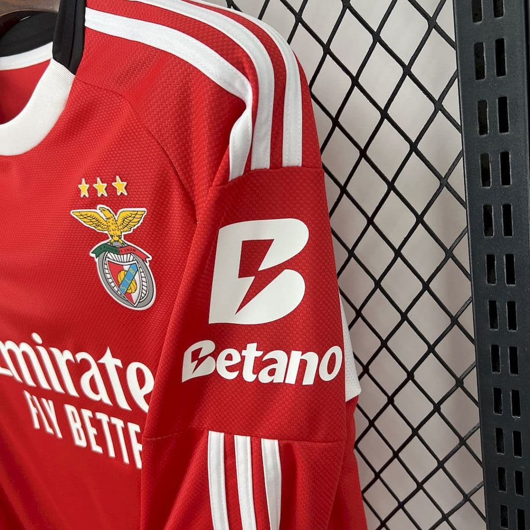 Benfica Maillot Domicile Manches Longues miniature 7