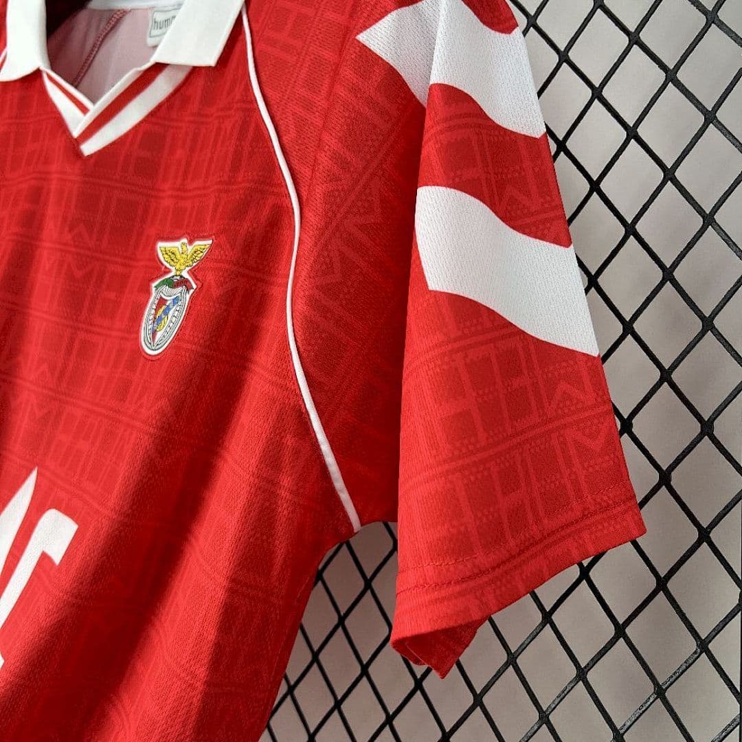 Benfica Maillot Domicile Retro 1990 miniature 4