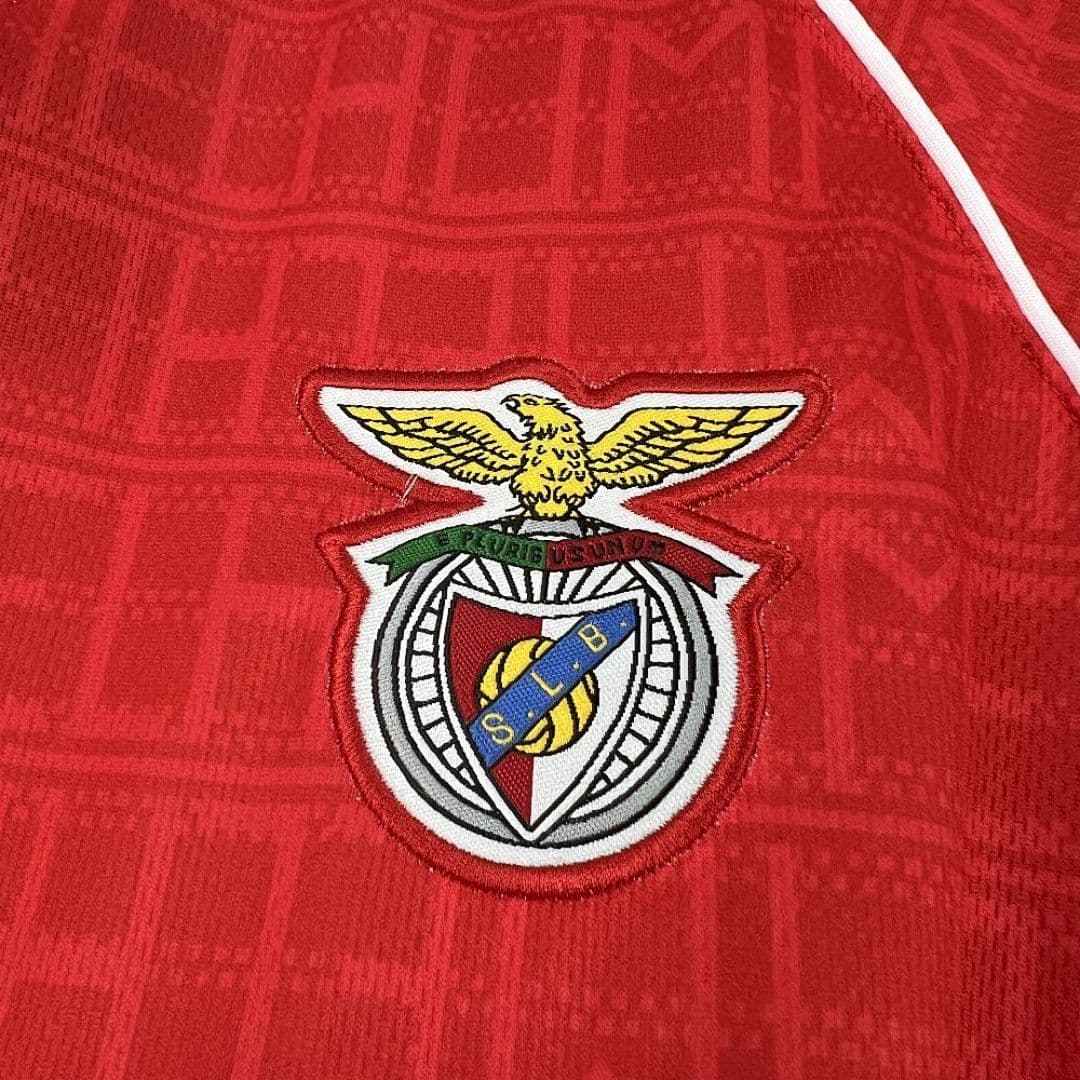 Benfica Maillot Domicile Retro 1990 miniature 6