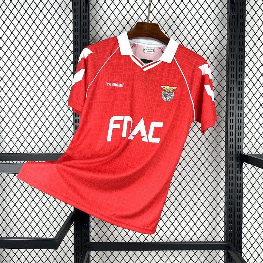 Benfica Maillot Domicile Retro 1990 miniature 8