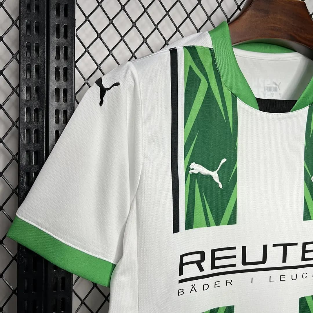 Borussia Monchengladbach 2024-2025 Maillot Domicile miniature 2