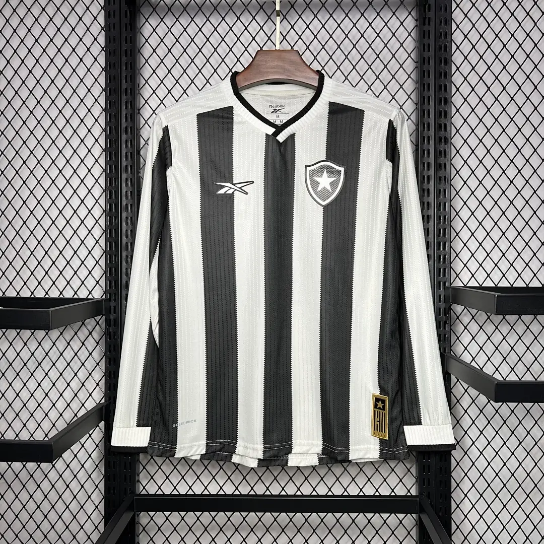 Botafogo 2024-2025 Maillot Domicile Manches Longues miniature 2