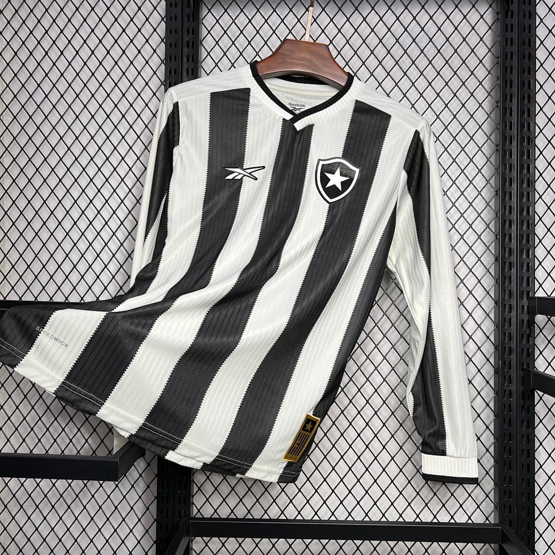 Botafogo 2024-2025 Maillot Domicile Manches Longues miniature 7
