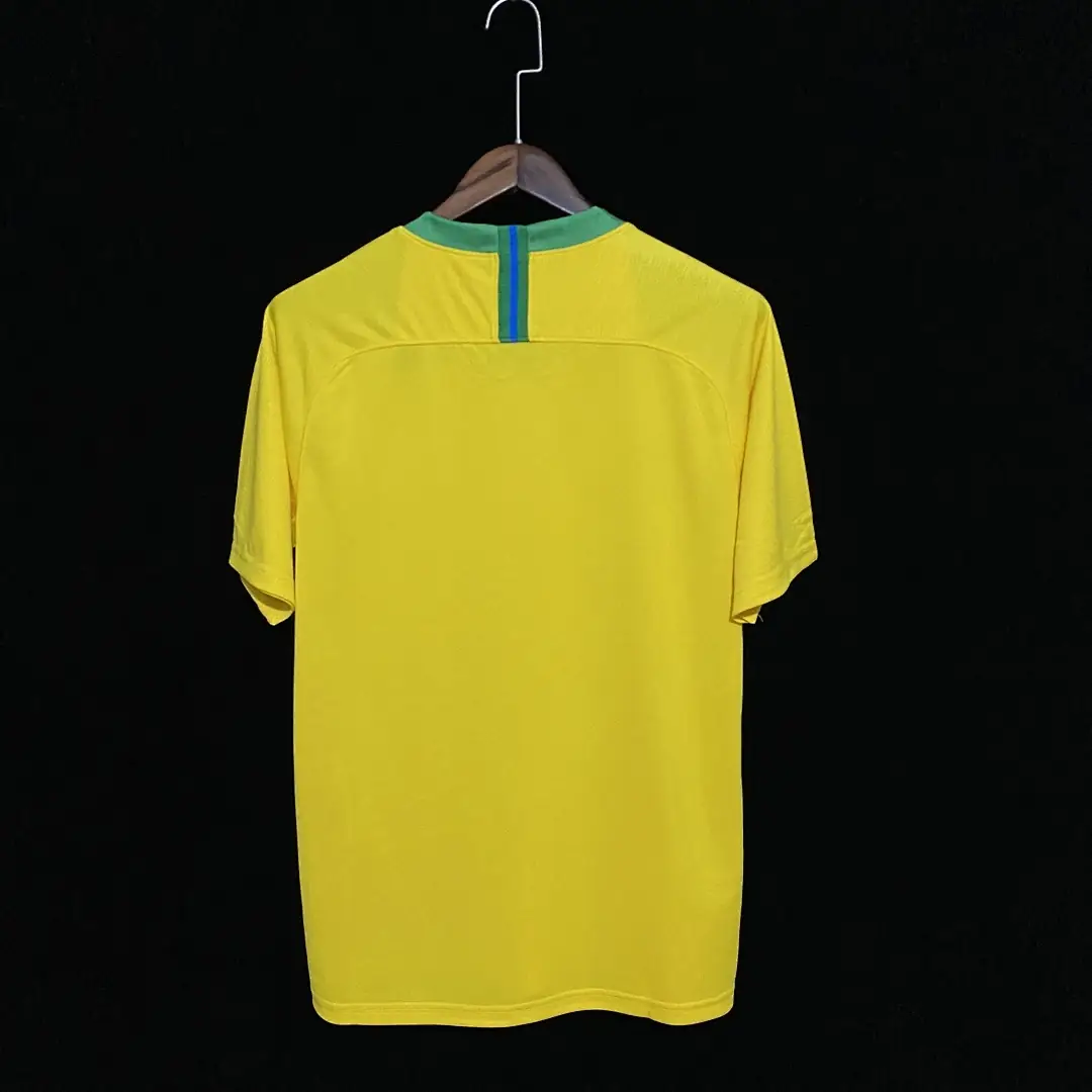 Brésil Maillot Domicile 2018 miniature 2