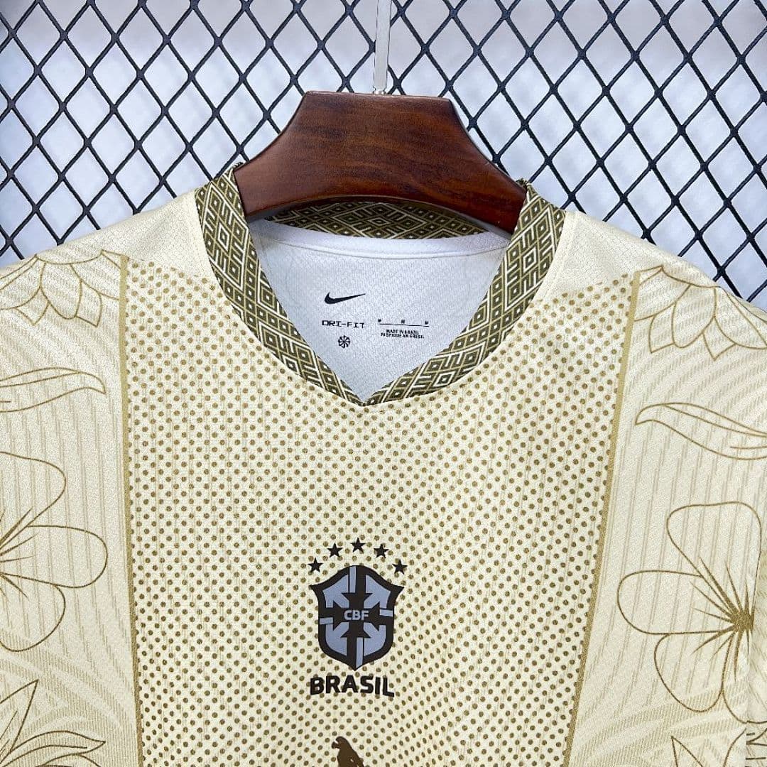 Brésil Maillot Domicile 2025-2026 miniature 5