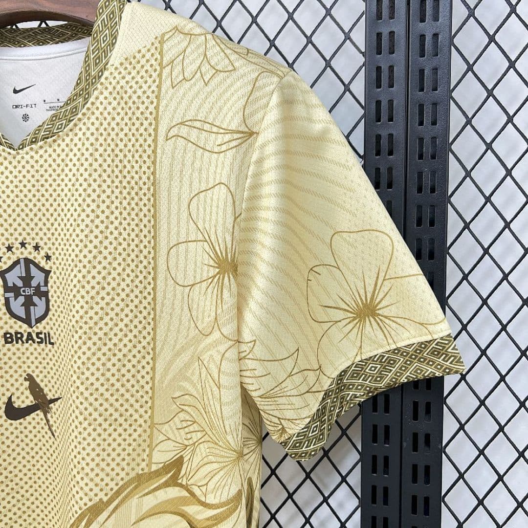 Brésil Maillot Domicile 2025-2026 miniature 6