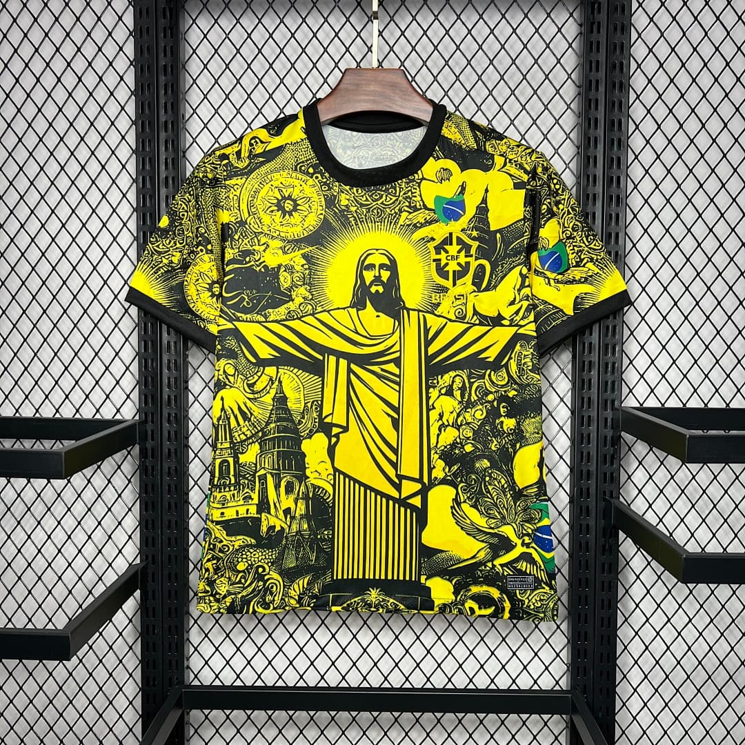 Brésil Maillot Domicile Edition Speciale miniature 6