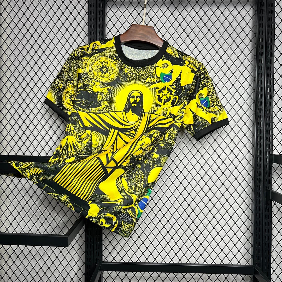 Brésil Maillot Domicile Edition Speciale miniature 7