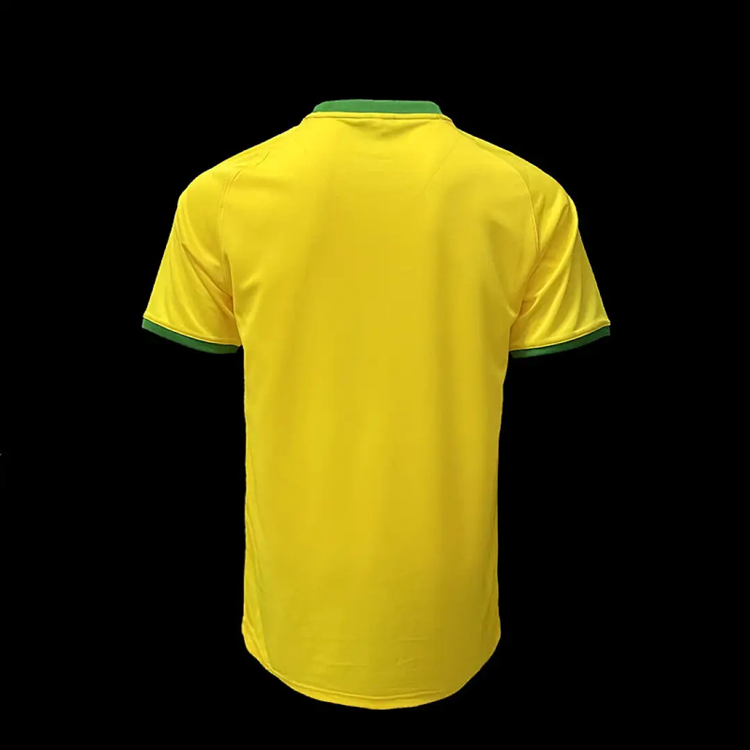 Brésil Maillot Domicile Retro 1970 miniature 2