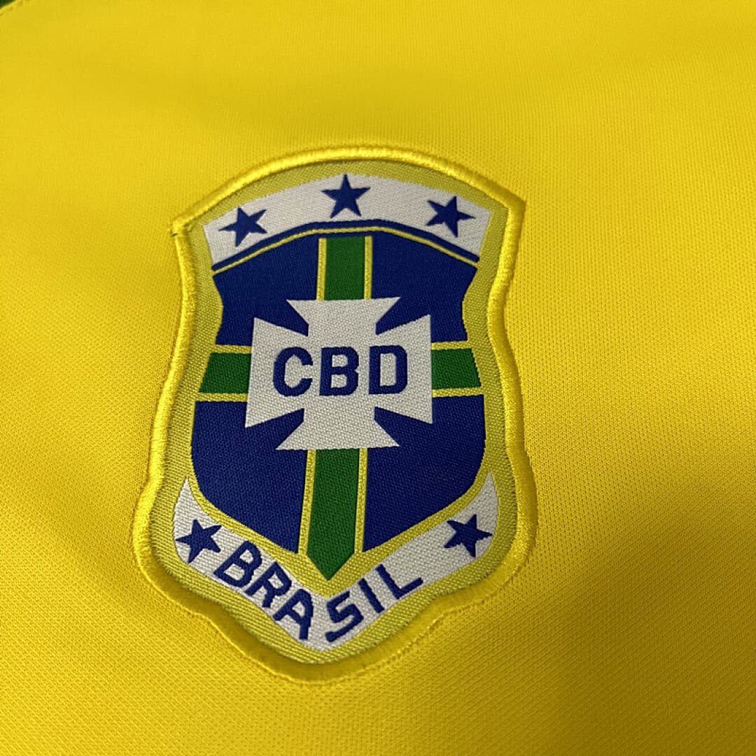 Bresil Maillot Domicile Retro 1978 miniature 8