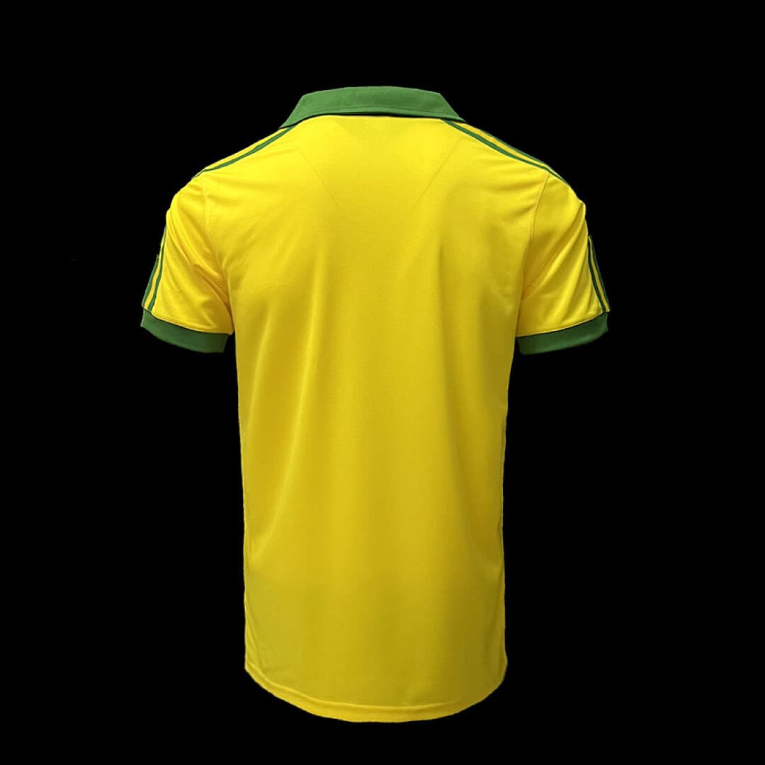 Bresil Maillot Domicile Retro 1978 miniature 9