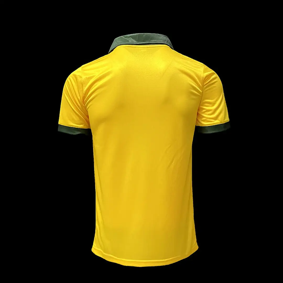 Brésil Maillot Domicile Retro 1988 miniature 2