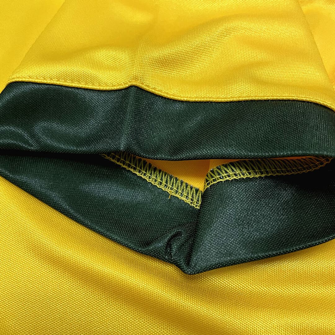 Brésil Maillot Domicile Retro 1988 miniature 4