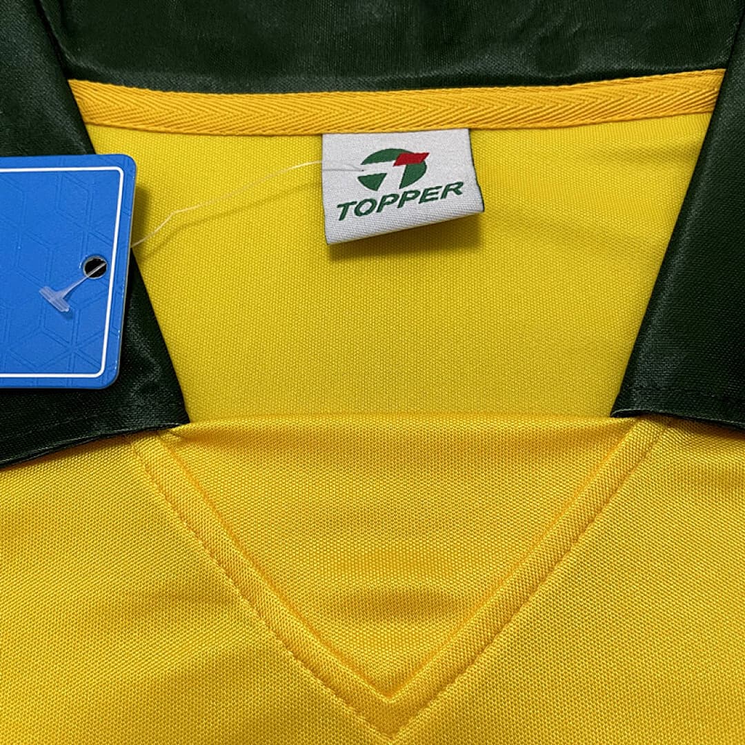 Brésil Maillot Domicile Retro 1988 miniature 7