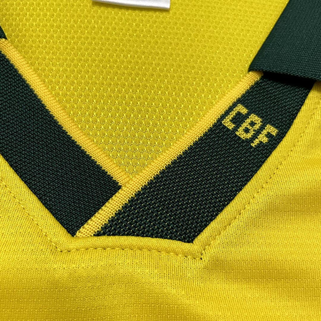 Brésil Maillot Domicile Retro 1994 miniature 11