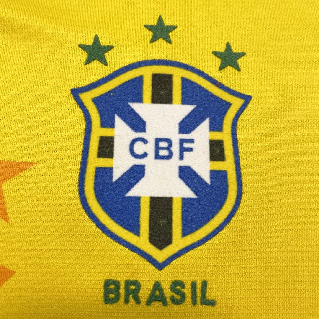 Brésil Maillot Domicile Retro 1994 miniature 14