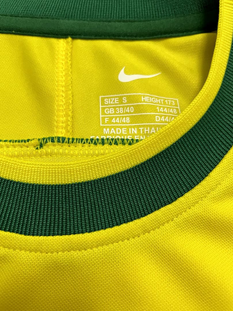 Brésil Maillot Domicile Retro 1998 miniature 10