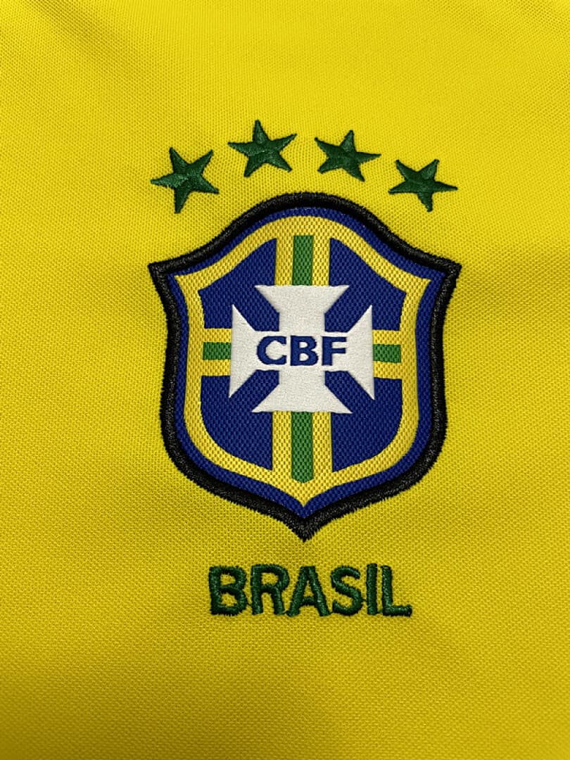 Brésil Maillot Domicile Retro 1998 miniature 11