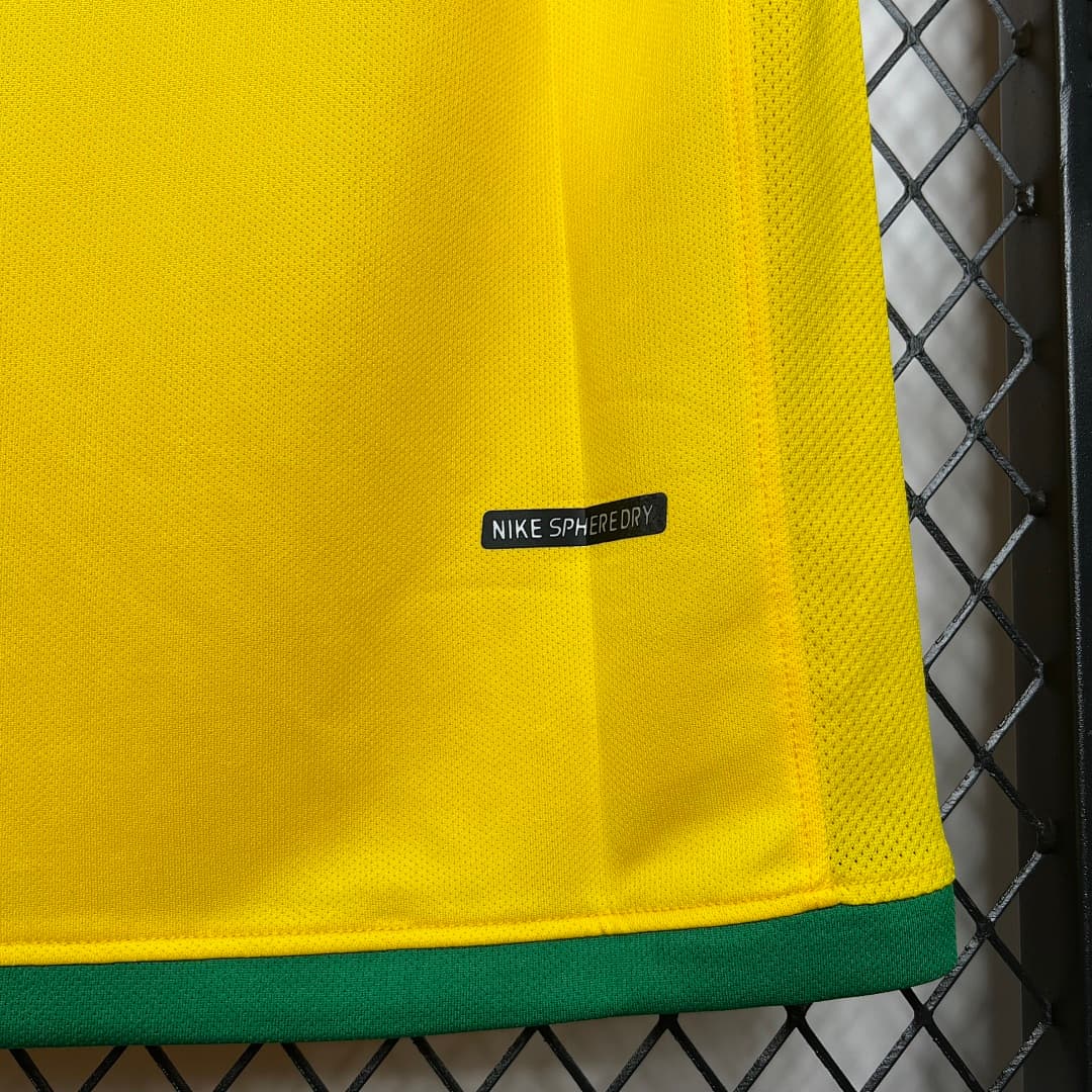 Brésil Maillot Domicile Retro 2006 miniature 9