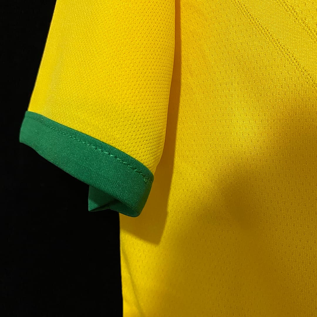 Brésil Maillot Domicile Retro 2014 miniature 4