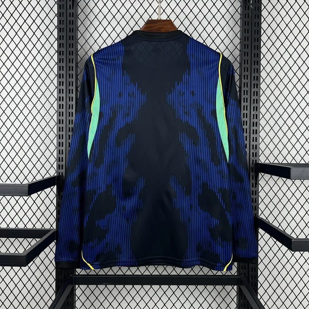 Bresil Maillot Exterieur Manches Longues 2026 miniature 2