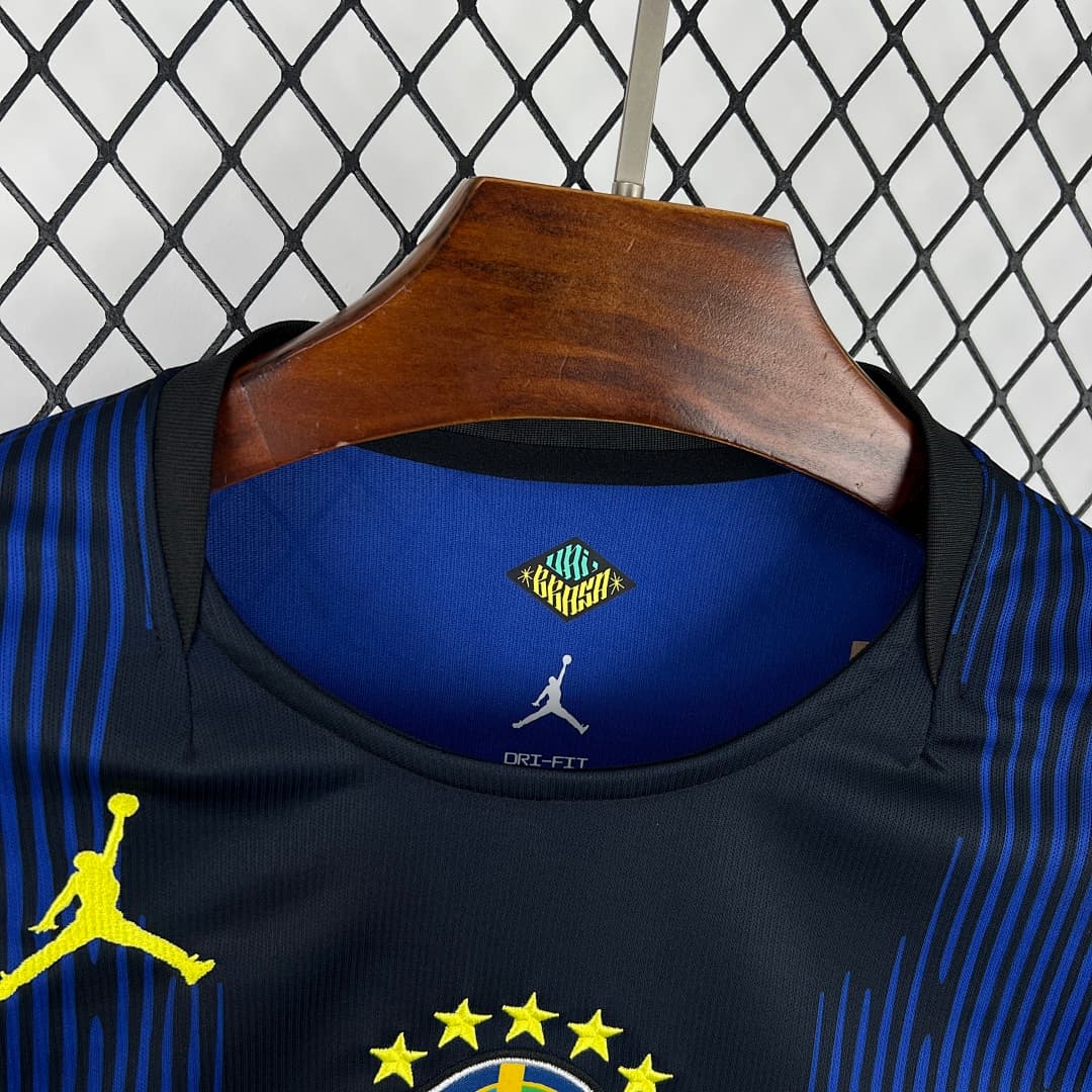 Bresil Maillot Exterieur Manches Longues 2026 miniature 5