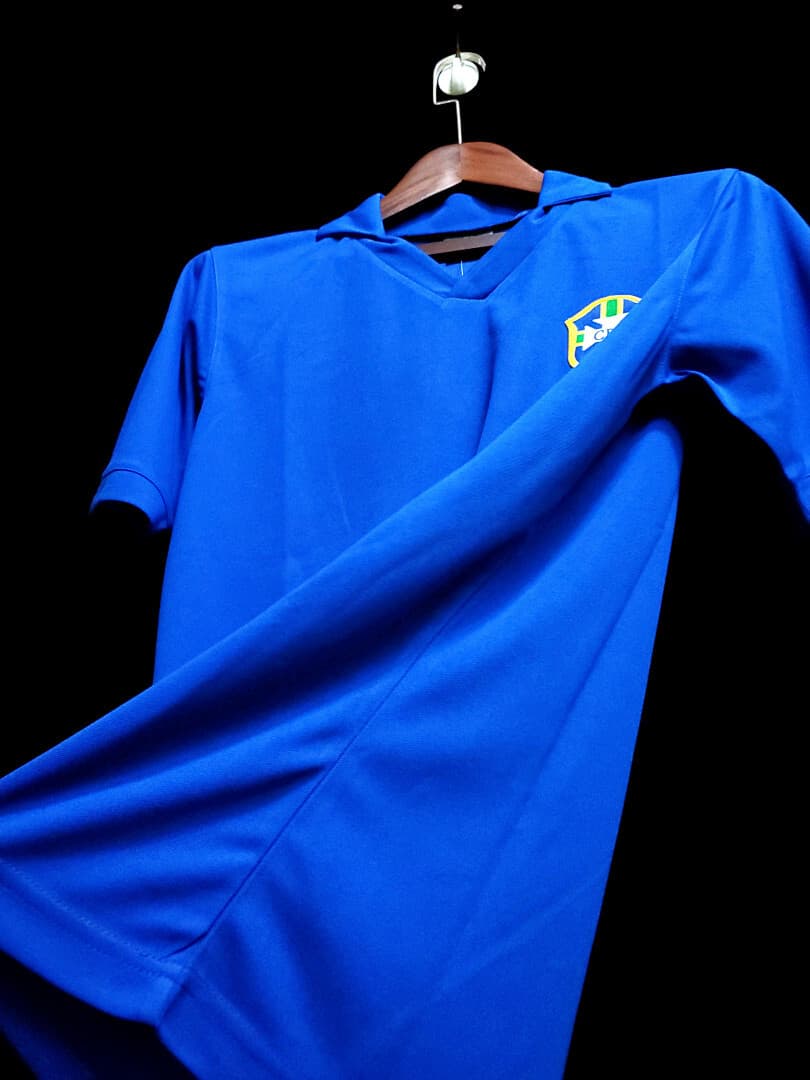 Brésil Maillot Extérieur Retro 1957 miniature 4