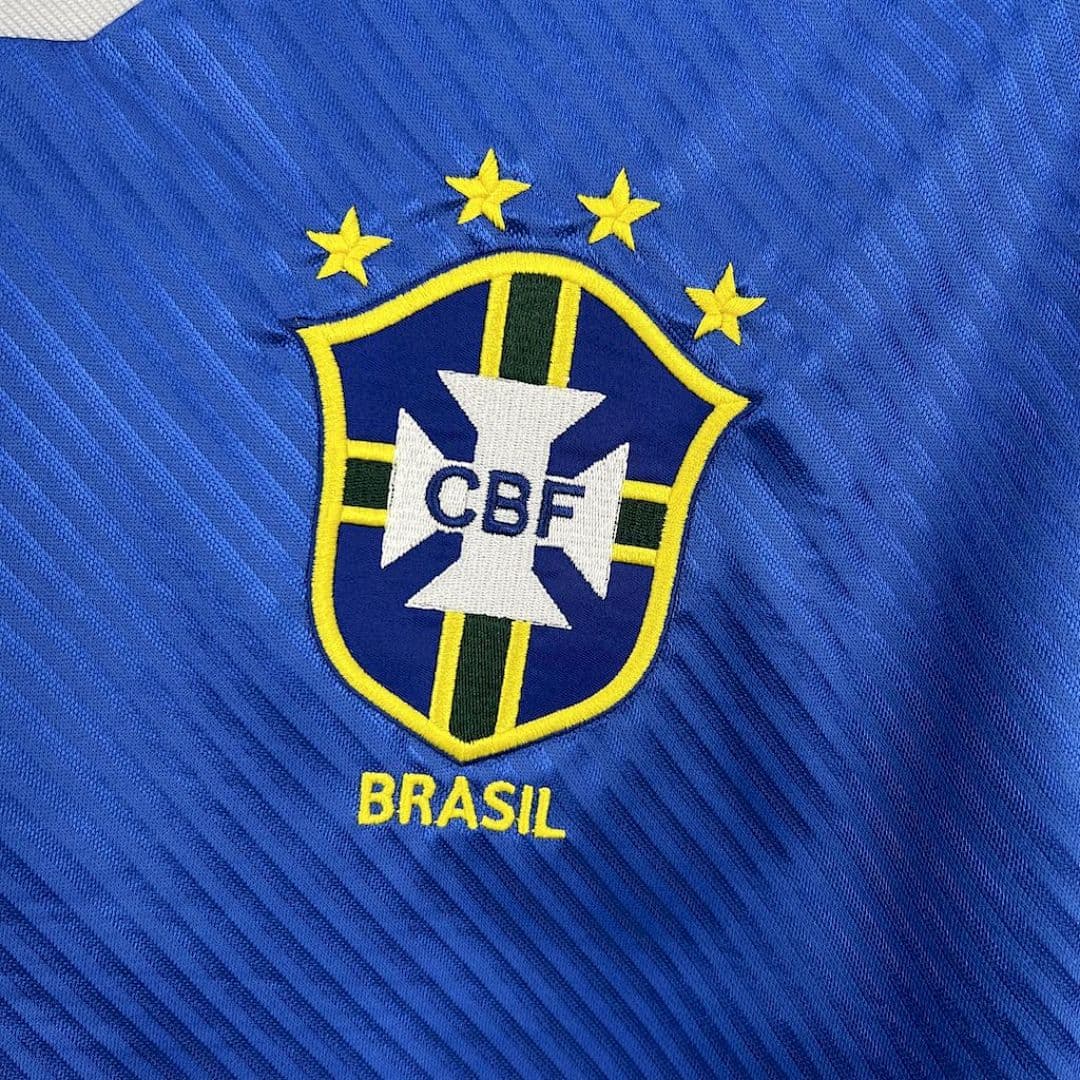 Brésil Maillot Extérieur Retro 1994 miniature 3