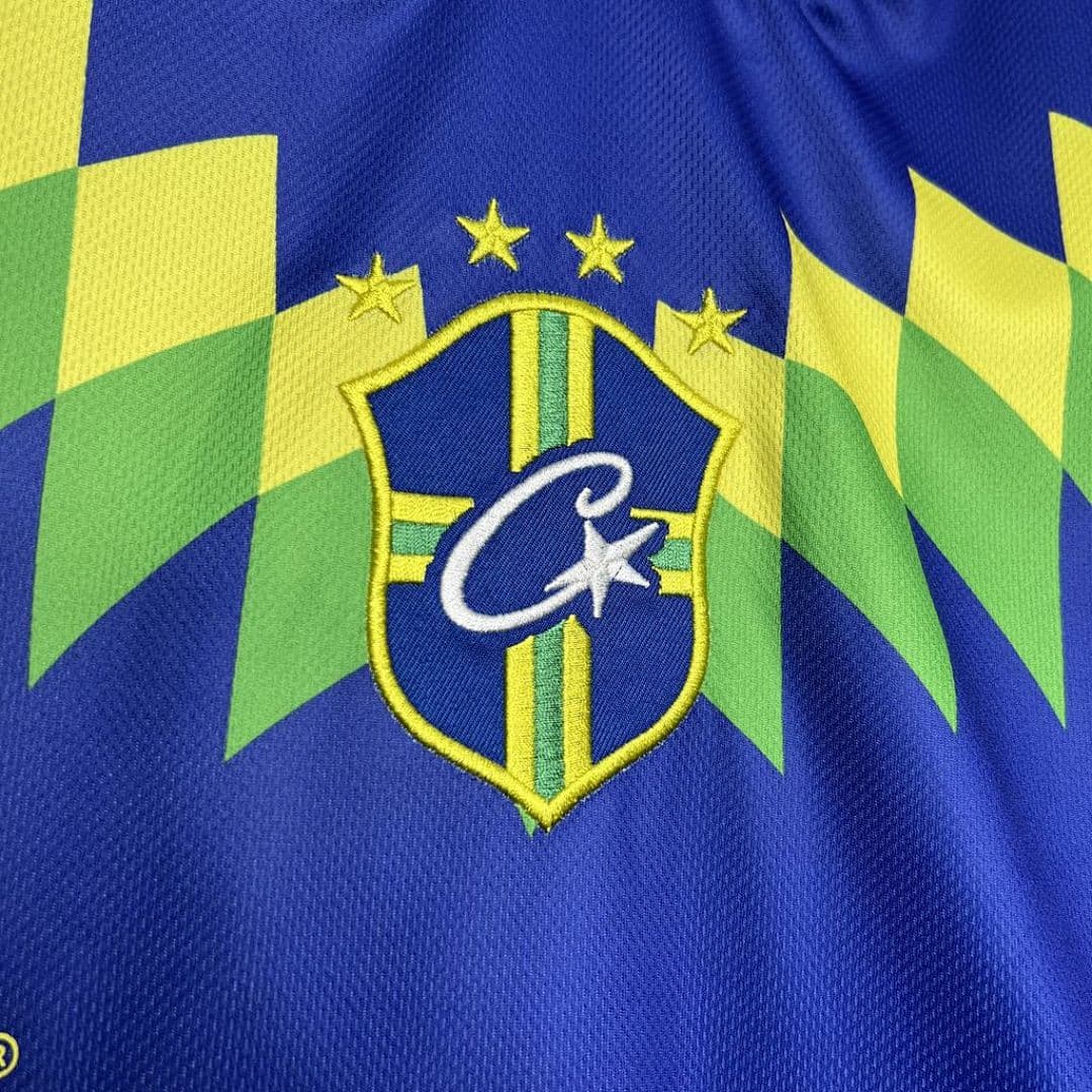 Brésil Maillot Extérieur Retro 1995 miniature 4
