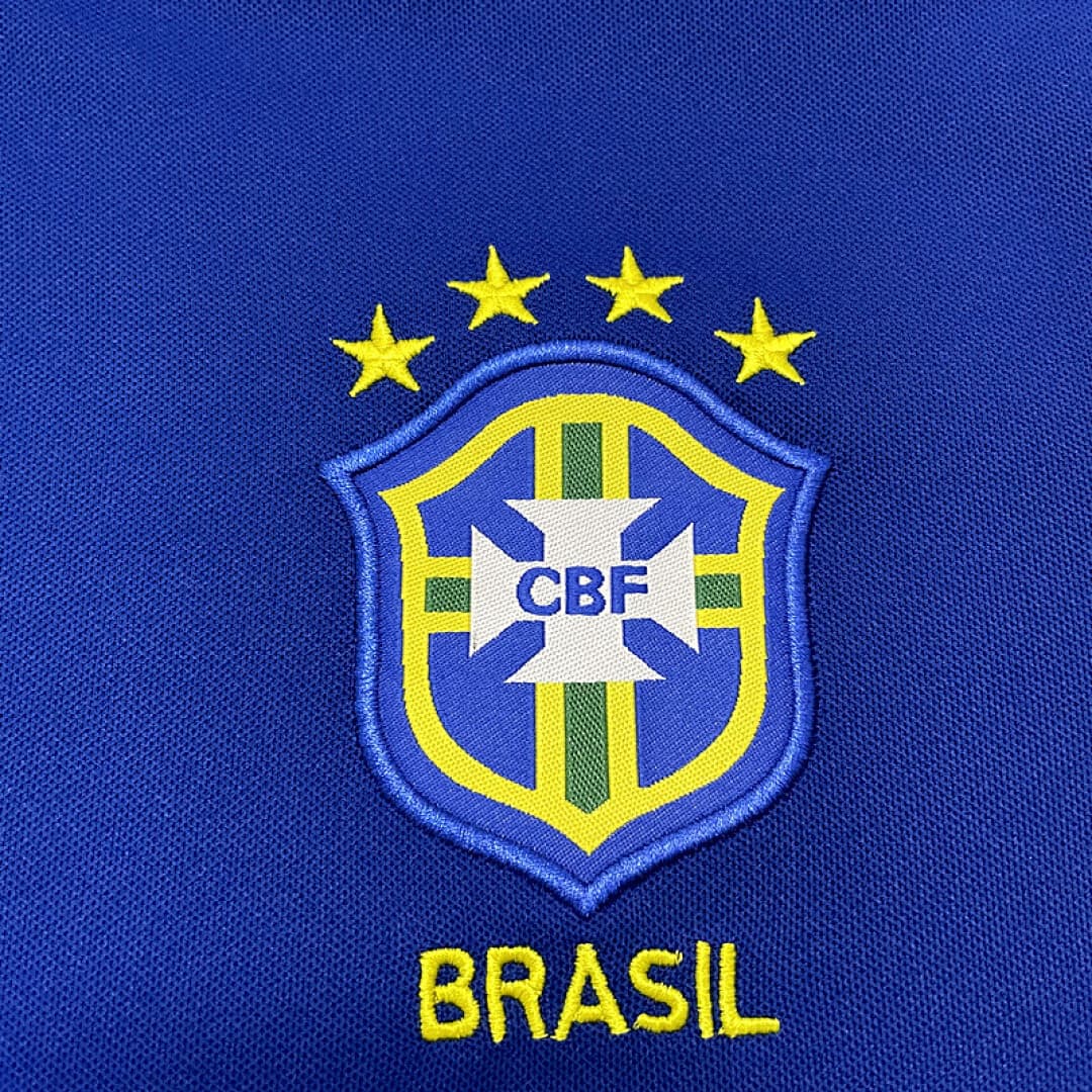 Brésil Maillot Extérieur Retro 1998 miniature 11