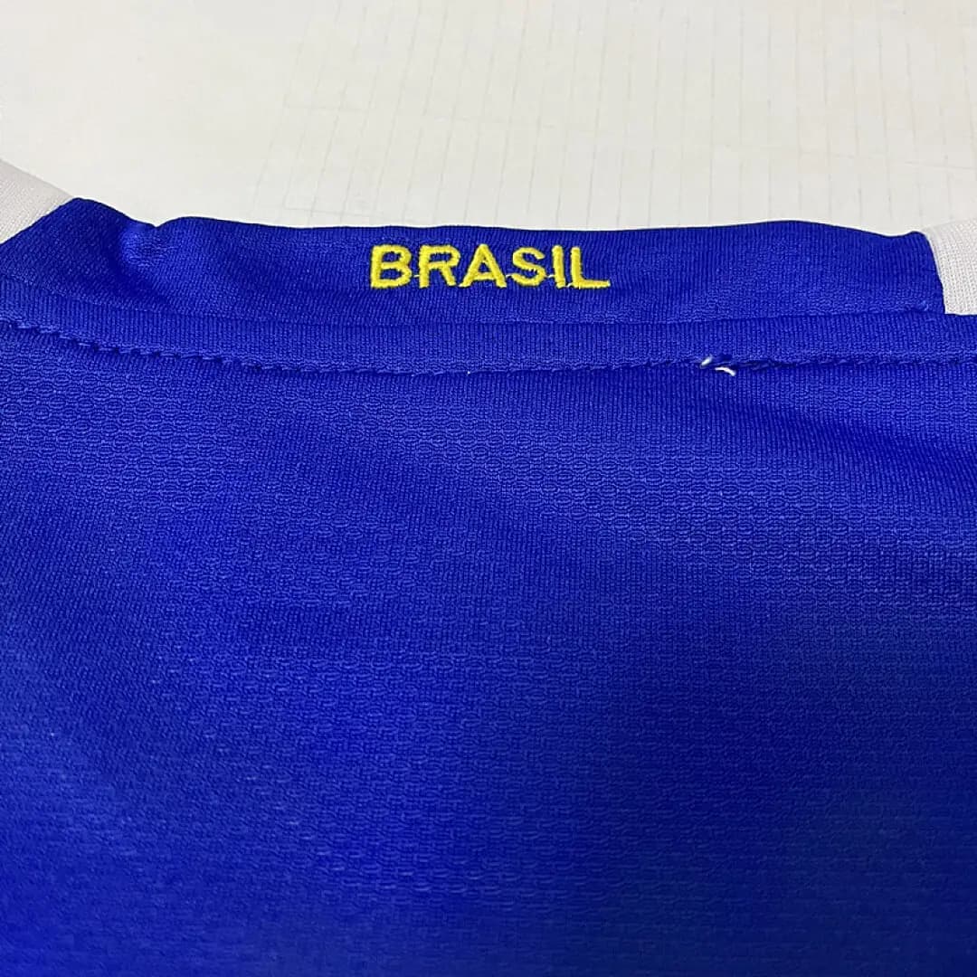 Brésil Maillot Extérieur Retro 2006 miniature 2